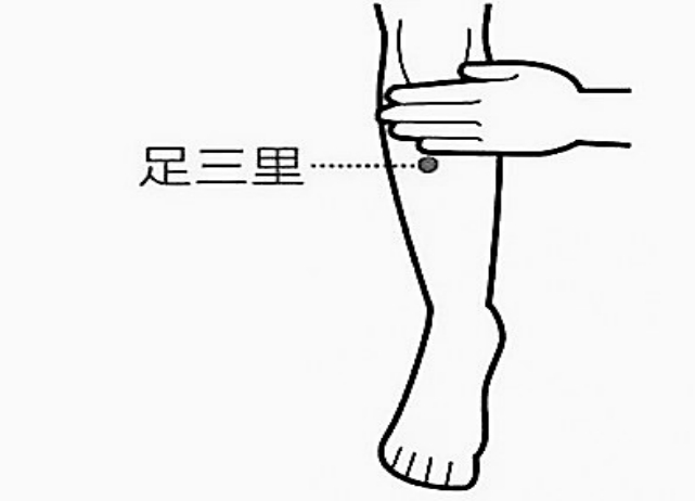 消除腹胀常按足三里