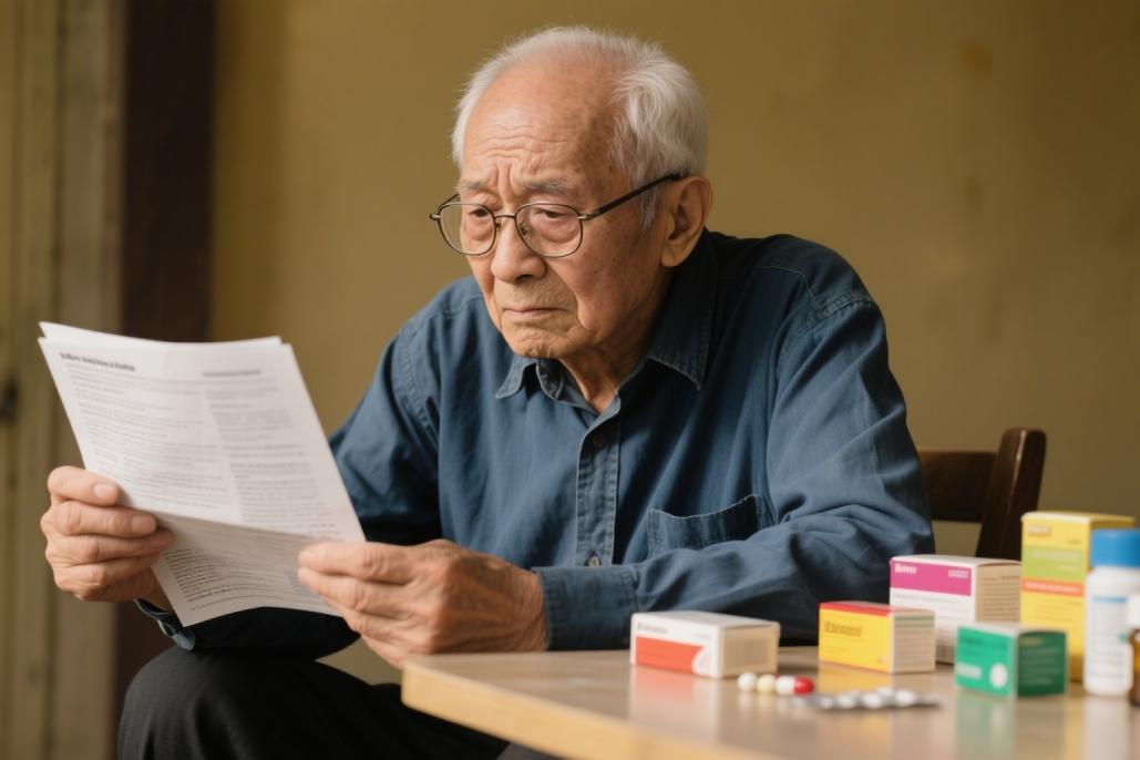 一粒大米就能覆盖四个汉字 药品说明适老化改造还要加把劲