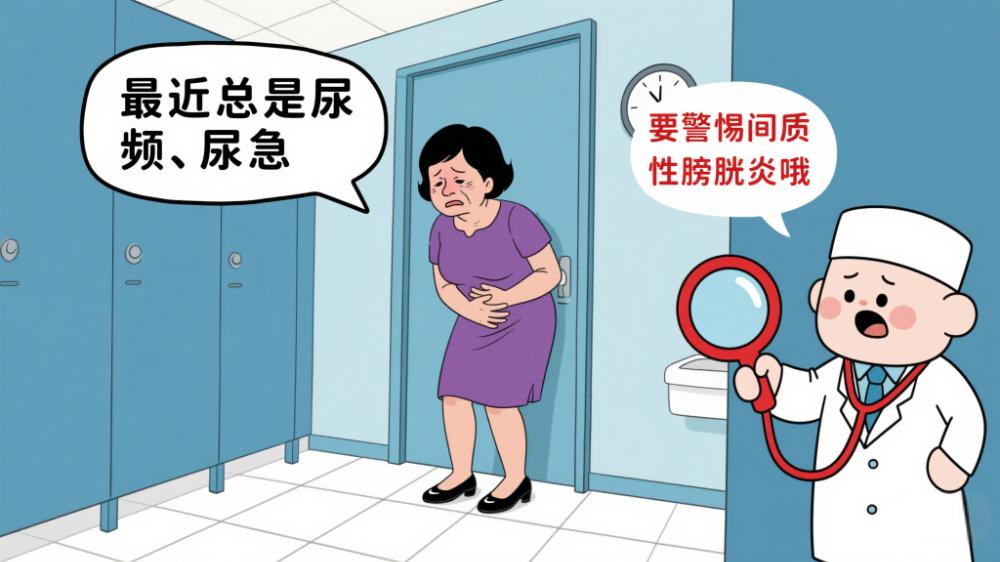 尿频、尿急 警惕间质性膀胱炎