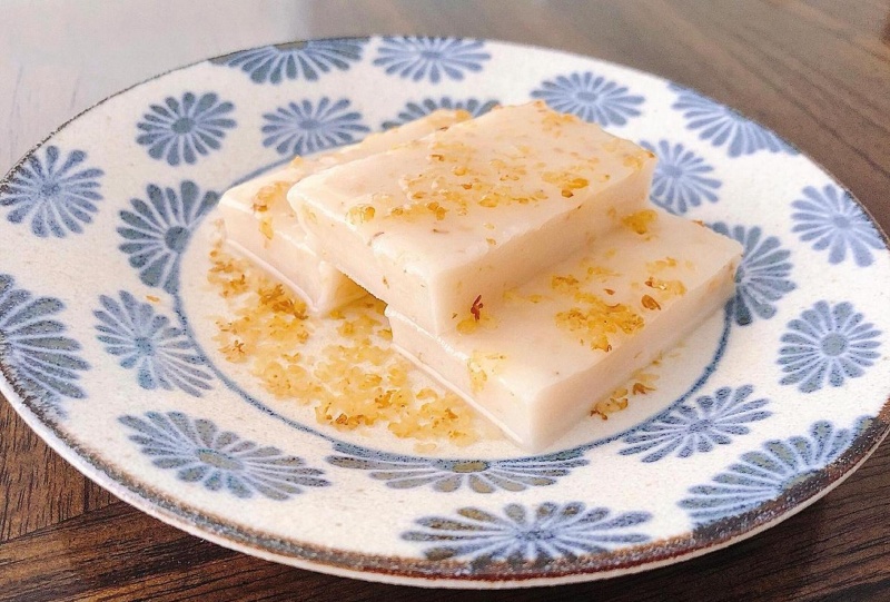 《红楼梦》里的藕粉桂花糕