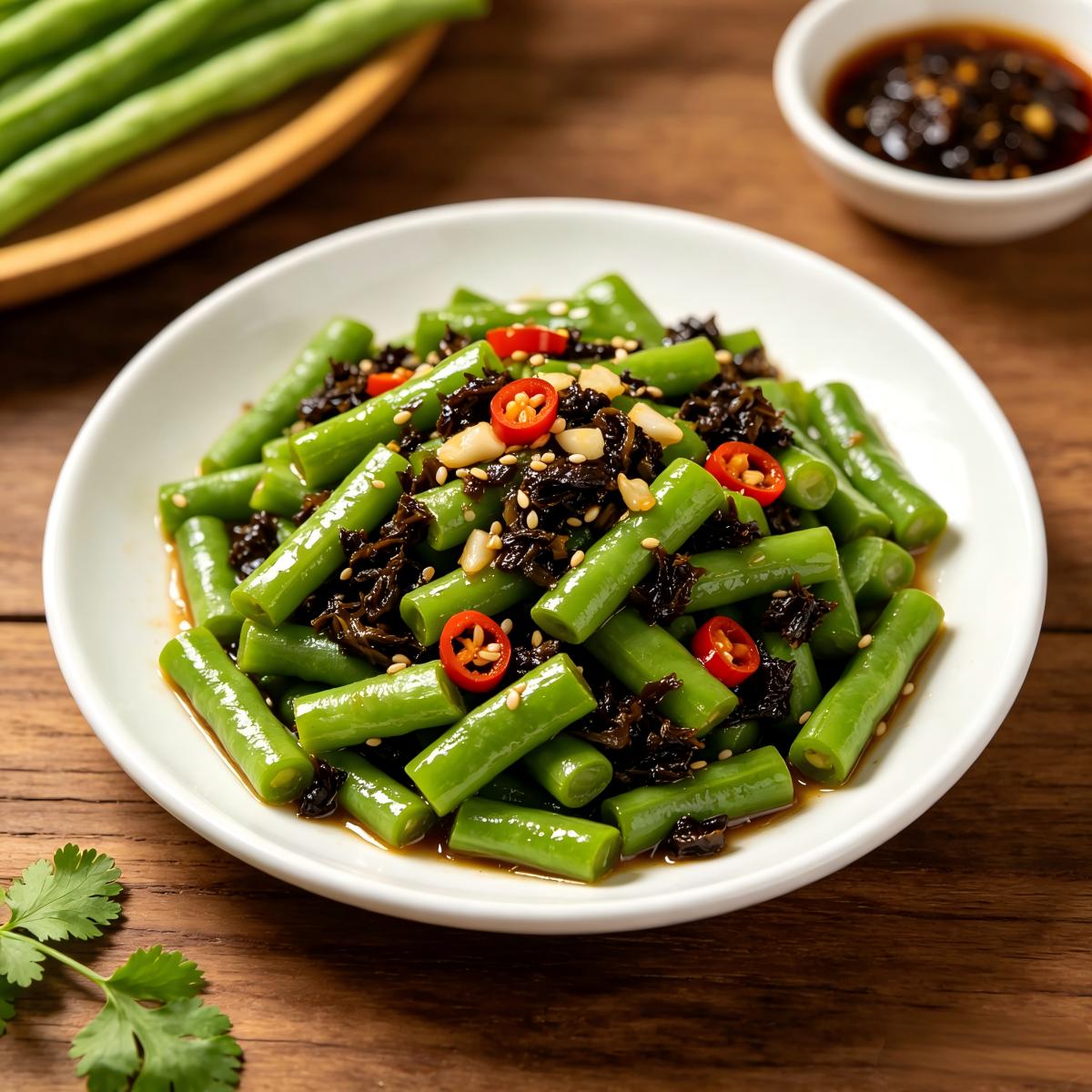 橄榄菜拌豇豆