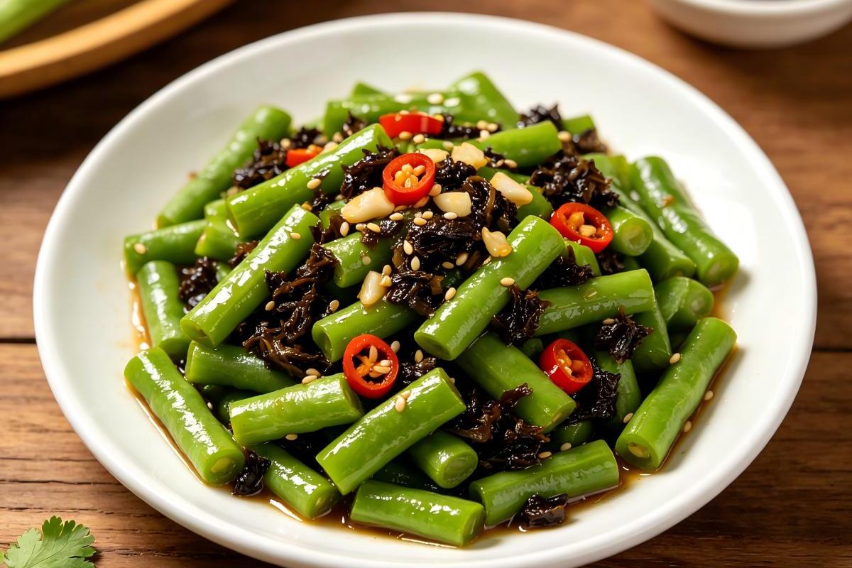 橄榄菜拌豇豆