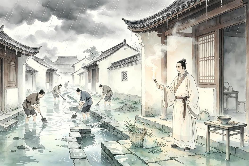 台风暴雨湿气重 中医古法祛湿防病