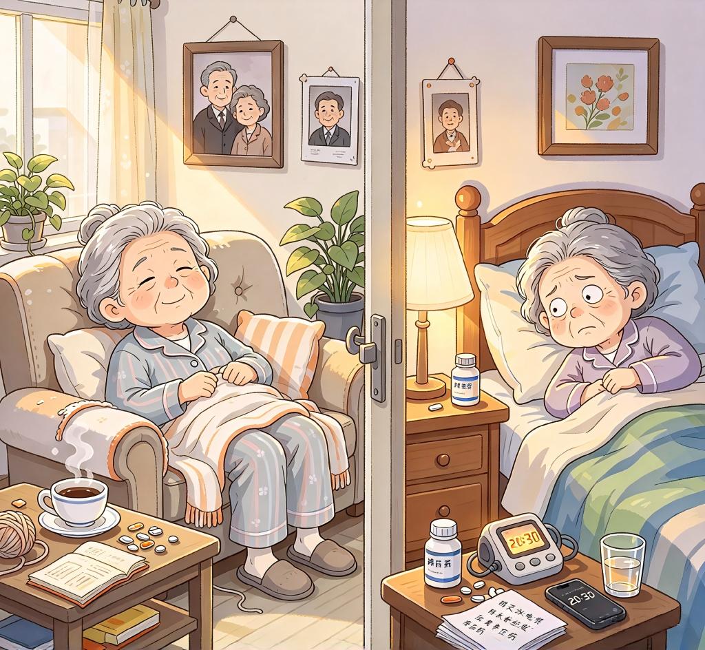 沙发上“秒睡”卧床却难眠