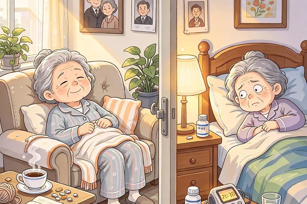 沙发上“秒睡”卧床却难眠