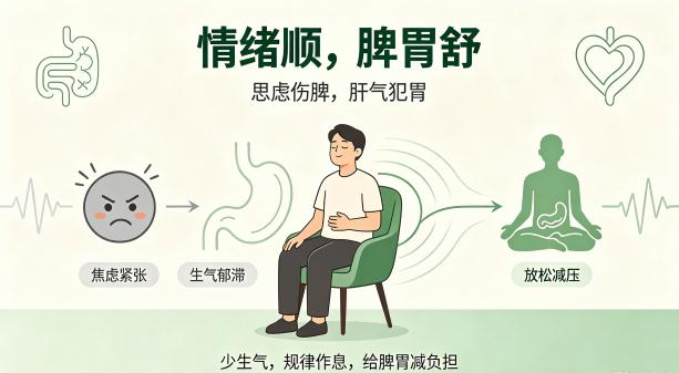 脾胃病：三分治，七分养，情绪与饮食都是“药”