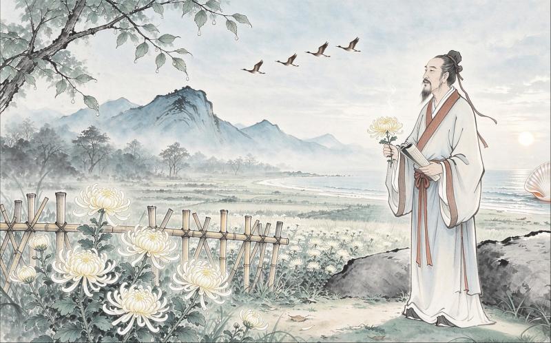 寒露：露凝而寒，秋里养身心